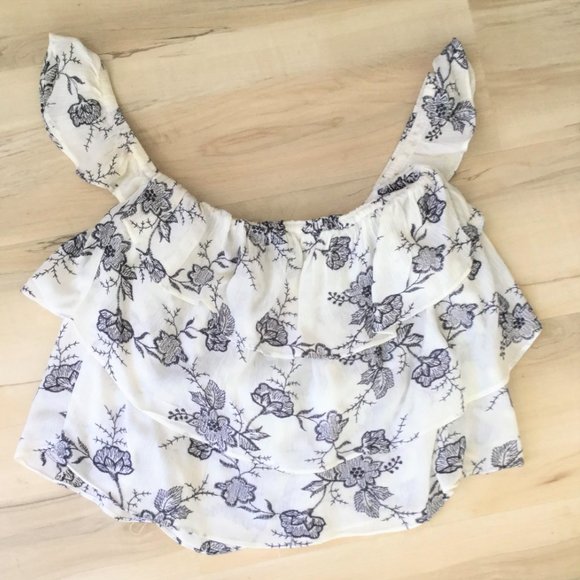 Revolve Misa Los Angeles Kaia Embroidered Top s - Picture 3 of 11